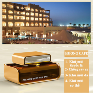 Nước Hoa Ô Tô Duke Cao Cấp Hương Cafe