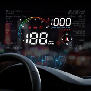 Bộ Hiển Thị Tốc Độ Hắt Kính Lái Xe Ô Tô HUD M24