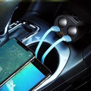 Bộ Tẩu Sạc Ô Tô Hyundai 2 Cổng 12V Chính Hãng