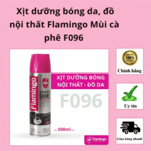 Bình Xịt Bình Xịt Dưỡng Bóng Da Nội Thất Ô Tô Flamingo Cafe F096