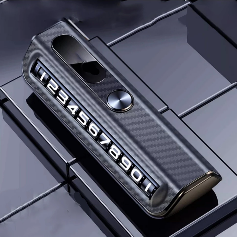 Bảng Số Điện Thoại Simple Past Carbon Kèm Búa Phá Kính