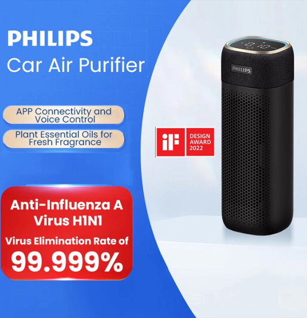 Máy Lọc Không Khí Ô Tô Cao Cấp Dòng Chính Hãng Philips S7601