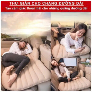 Nệm Hơi Chuyên Dụng Cho Ghế Sau Xe Ô Tô